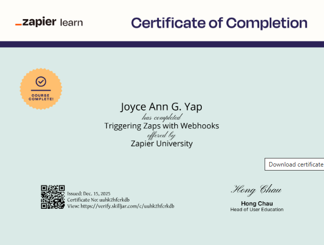 Zapier Triggering Webhooks & APIs